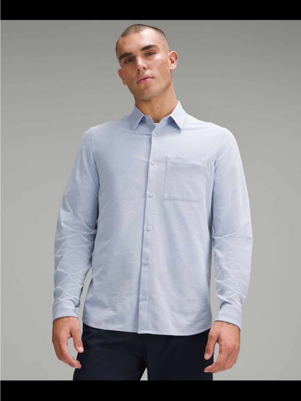 Lululemon Men's Long-Sleeve Button-Up Shirt